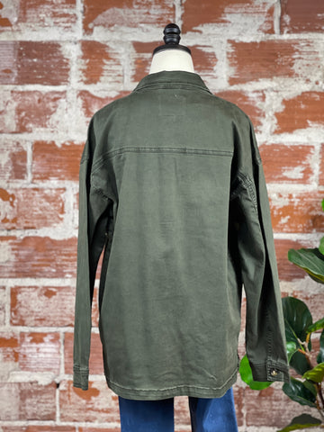 Thread & Supply Berkley Jacket in Black Olive