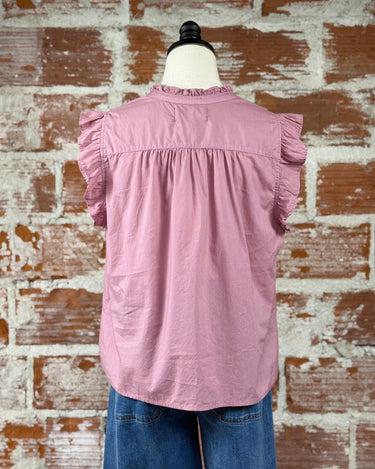 Dear John Chatra Top in Lilas-112 - Woven Top S/S (Dec - May)-Little Bird Boutique