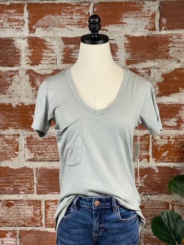 Z Supply Pocket Tee in Sage