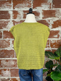 Boxy Sleeveless Sweater in Olive-130 Sweaters-Little Bird Boutique