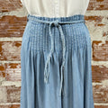 Jak and Rae Francesa Pull-on Maxi Skirt in Classic Indigo-231 Skirts-Little Bird Boutique