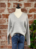 Steve Madden Houston Sweater in Heather Grey-130 Sweaters-Little Bird Boutique
