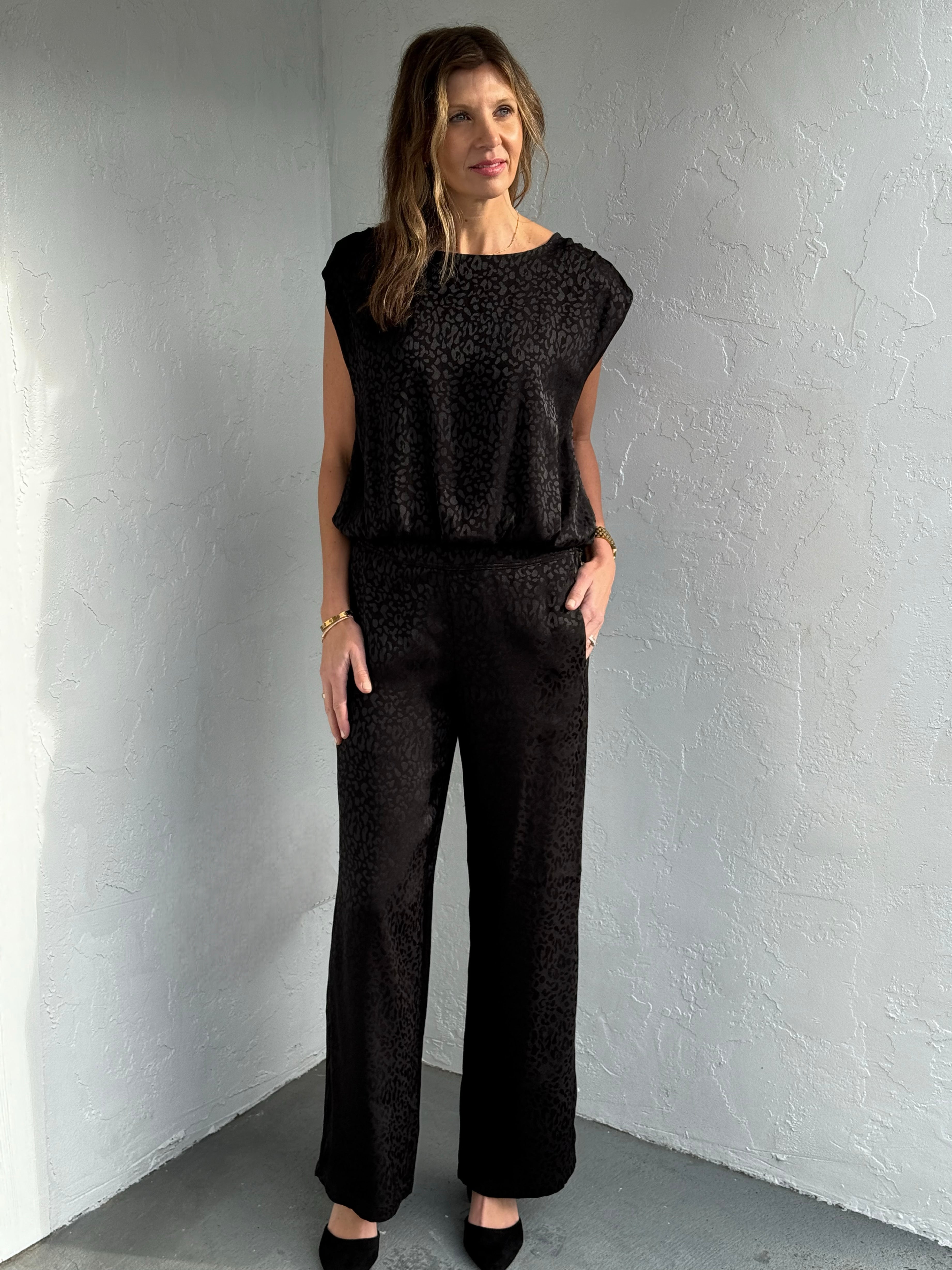 Jak and Rae Kaelin Pants in Black-220 Pants-Little Bird Boutique