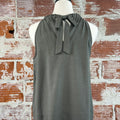 Anthem Tie Back Halter Top in Moss-112 - Woven Top S/S (Dec - May)-Little Bird Boutique