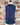 Anthem The Label Embroidered Cotton Button Tank in Navy-112 - Woven Top S/S (Dec - May)-Little Bird Boutique