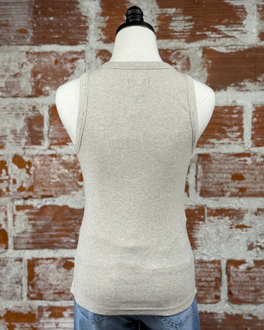 Thread and Supply Edlin Tank in Taupe Heather-121 - Jersey Tops F/W (June - Nov)-Little Bird Boutique