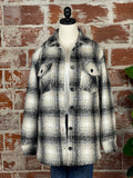 Thread & Supply Chandler Jacket in Grey Plaid-141 Outerwear Coats & Jackets-Little Bird Boutique