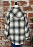 Thread & Supply Chandler Jacket in Grey Plaid-141 Outerwear Coats & Jackets-Little Bird Boutique