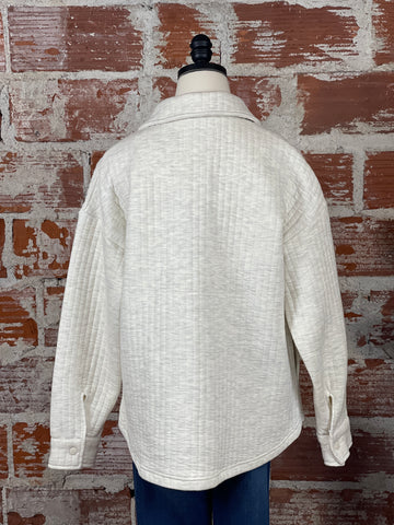 Thread & Supply Daniel Jacket in Ivory Heather