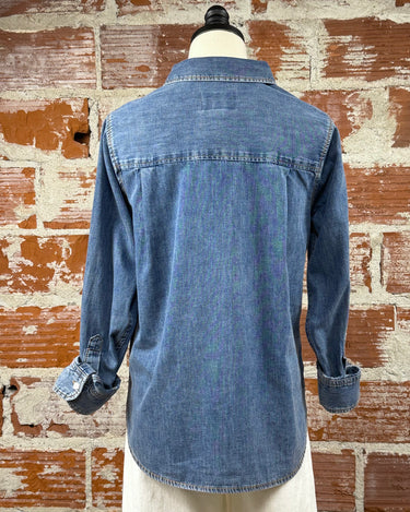 Velvet Heart Kobe Denim Shirt in Nile River-111 - Woven Top F/W (June- Nov)-Little Bird Boutique