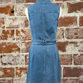 Velvet Heart Palmira Denim Dress in Classic Indigo-151 Dresses - Short-Little Bird Boutique