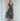 Anthem the Label Mesh V-Neck Midi Dress in Black/Tan