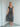 Anthem the Label Mesh V-Neck Midi Dress in Black/Tan