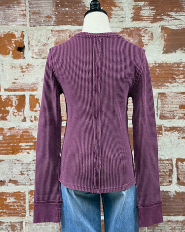 Dear John Ania Top in Fig-121 - Jersey Tops F/W (June - Nov)-Little Bird Boutique
