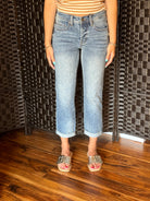 Liverpool Keeper Boyfriend Jeans in Austwell-210 Denim-Little Bird Boutique