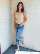 Liverpool Keeper Boyfriend Jeans in Austwell-210 Denim-Little Bird Boutique