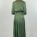 Delaney Dress in Dusty Green-152 Dresses - Long-Little Bird Boutique