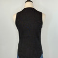 Another Love Cora Sparkle Sweater Tank in Black-131 - Sweaters F/W (June - Nov)-Little Bird Boutique