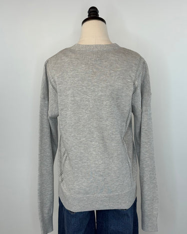 Thread and Supply Gabby Cardigan Sweater in Smoked Pearl-131 - Sweaters F/W (June - Nov)-Little Bird Boutique