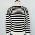 Sanctuary City Summer Cardi in Black and Macrame Stripe-131 - Sweaters F/W (June - Nov)-Little Bird Boutique