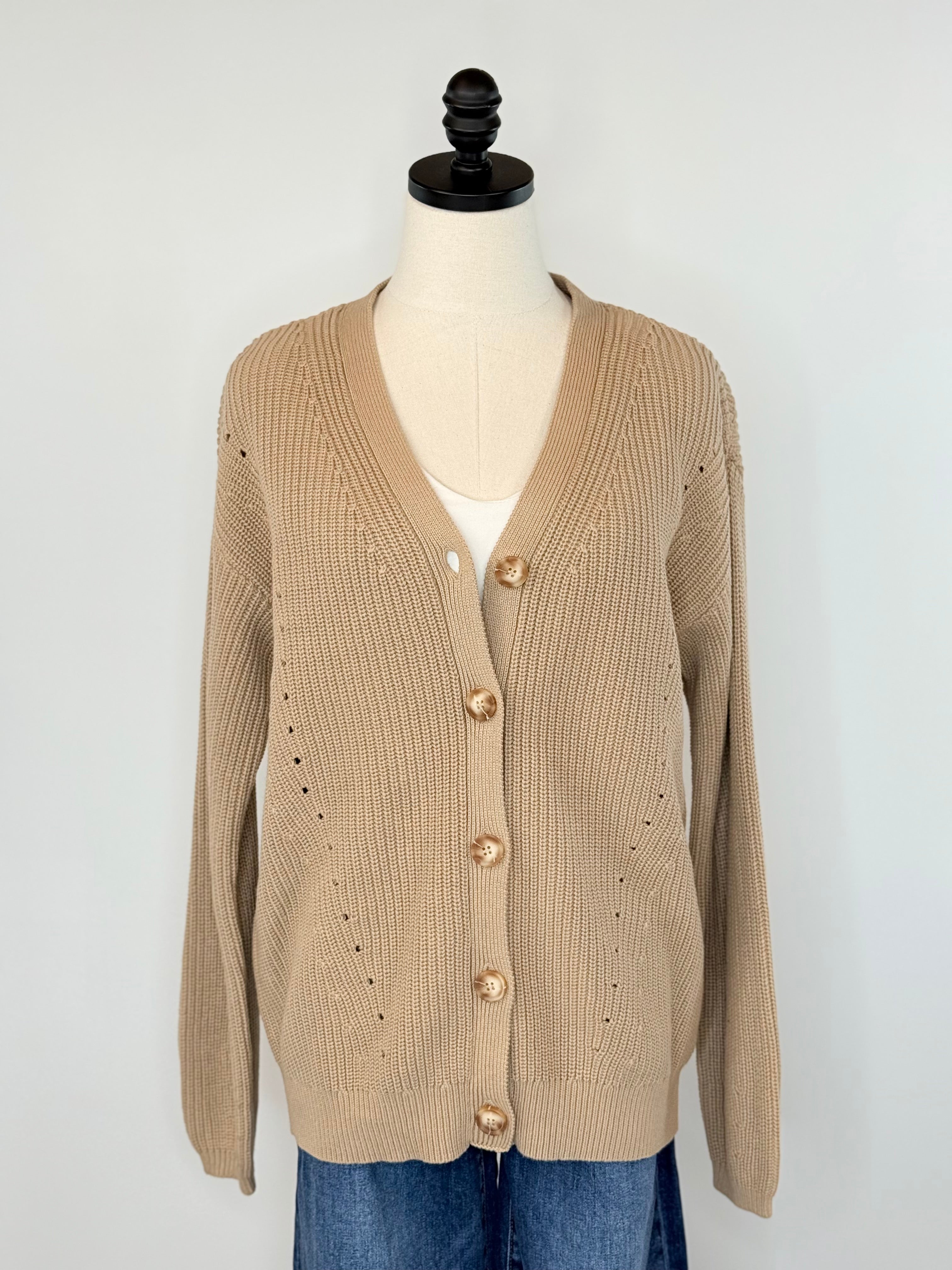 Z Supply Voyager Cardigan in Desert Tan-131 - Sweaters F/W (June - Nov)-Little Bird Boutique