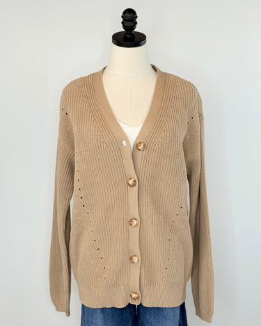 Z Supply Voyager Cardigan in Desert Tan-131 - Sweaters F/W (June - Nov)-Little Bird Boutique