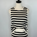 Sanctuary City Summer Tank in Black and Macrame Stripe-131 - Sweaters F/W (July - Dec)-Little Bird Boutique