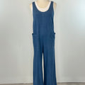 Z Supply Brasilia Jumpsuit in Denim Blue-160 Jumpsuits/ Rompers-Little Bird Boutique