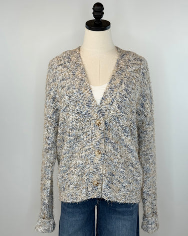 Thread and Supply Paloma Cardigan Sweater in Blue Multi-131 - Sweaters F/W (June - Nov)-Little Bird Boutique