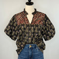 THML Suni Top in Black Floral-111 - Woven Top F/W (June- Nov)-Little Bird Boutique