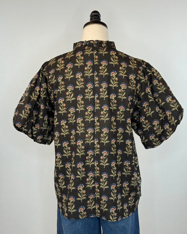 THML Suni Top in Black Floral-111 - Woven Top F/W (June- Nov)-Little Bird Boutique