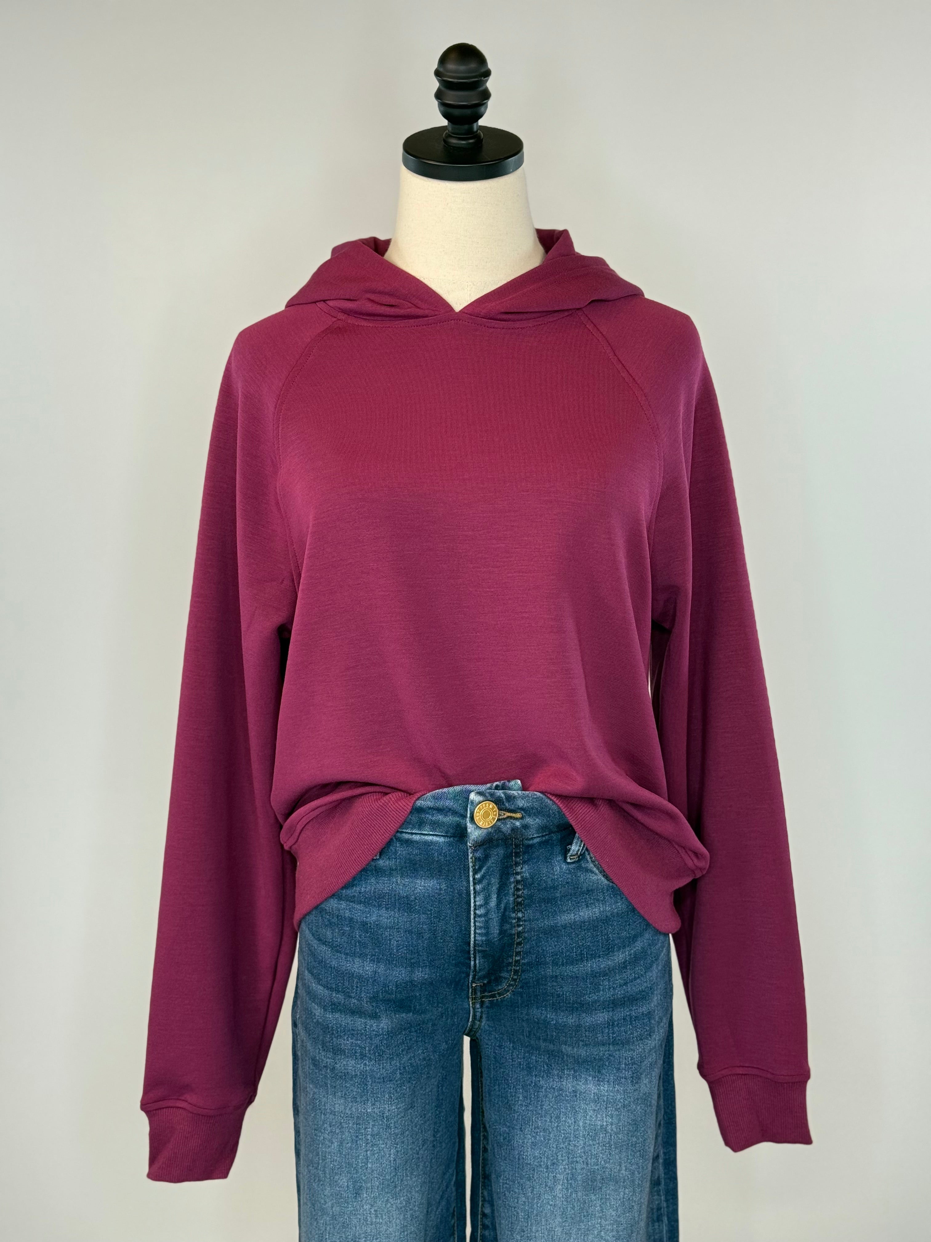 Thread and Supply Turner Hoodie in Purple Potion-142 Sweatshirts & Hoodies-Little Bird Boutique