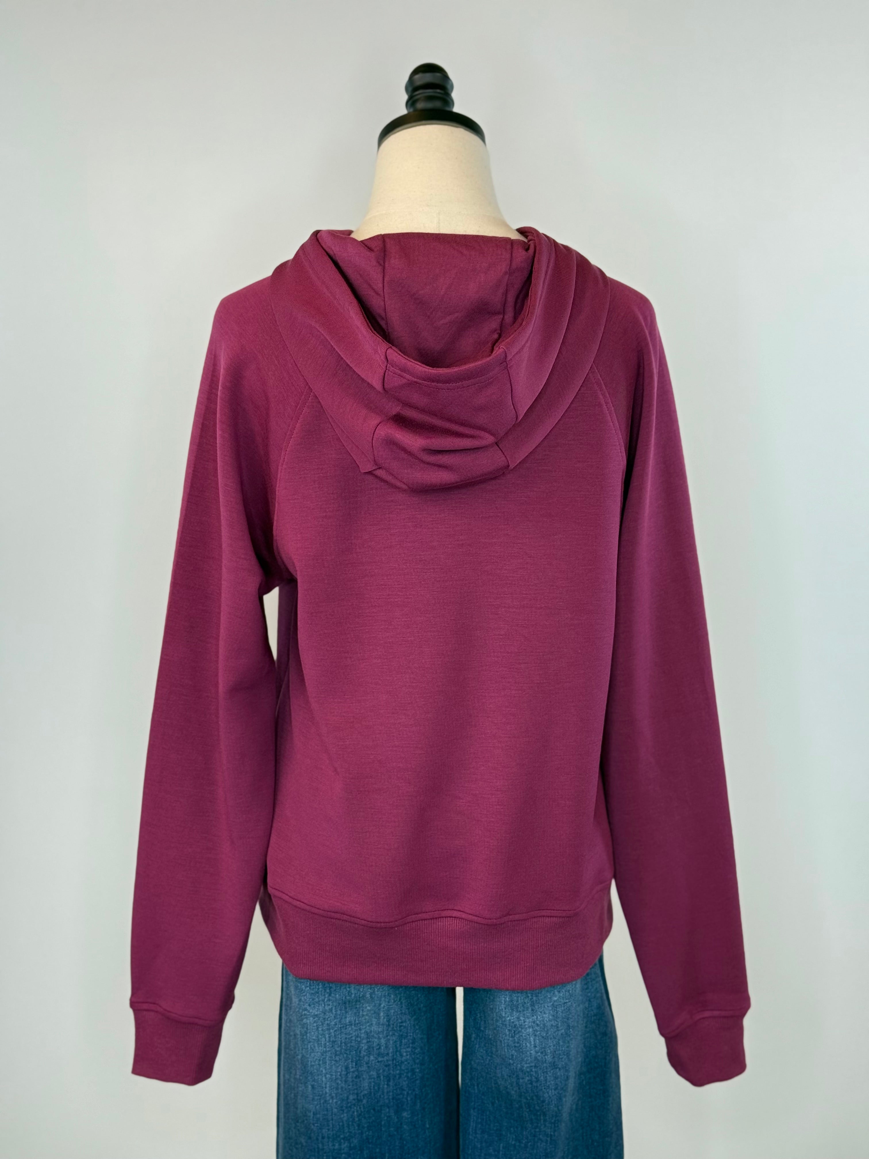 Thread and Supply Turner Hoodie in Purple Potion-142 Sweatshirts & Hoodies-Little Bird Boutique