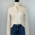 Thread and Supply Aeris Top in Heather Oatmeal-111 - Woven Top F/W (June- Nov)-Little Bird Boutique