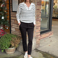 Sanctuary Tailored Ponte Trousers in Black-220 Pants-Little Bird Boutique