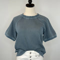 Thread and Supply Jordan Sweatshirt in Blue Mirage-142 Sweatshirts & Hoodies-Little Bird Boutique