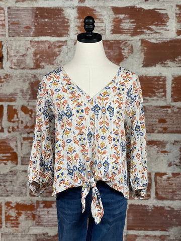 Lovestitch Bohemian Printed Top