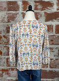 Lovestitch Bohemian Printed Top-112 Woven Tops - Long Sleeve-Little Bird Boutique