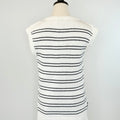 Jak and Rae Selene Sweater Vest in White and Navy Stripe-131 - Sweaters F/W (June - Nov)-Little Bird Boutique