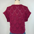 Jak and Rae Darlita Sweater in Malbec-131 - Sweaters F/W (June - Nov)-Little Bird Boutique