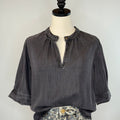 Jak and Rae Amalfi Top in Lunar-111 - Woven Top F/W (June- Nov)-Little Bird Boutique