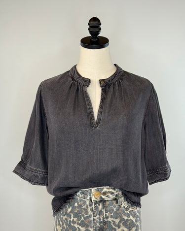 Jak and Rae Amalfi Top in Lunar-111 - Woven Top F/W (June- Nov)-Little Bird Boutique