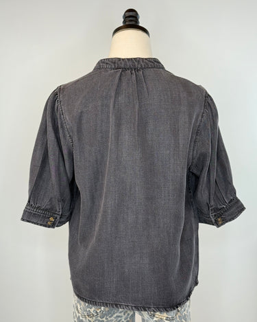 Jak and Rae Amalfi Top in Lunar-111 - Woven Top F/W (June- Nov)-Little Bird Boutique