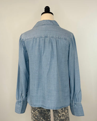 Jak and Rae Beretta Top in Classic Indigo-111 - Woven Top F/W (June- Nov)-Little Bird Boutique