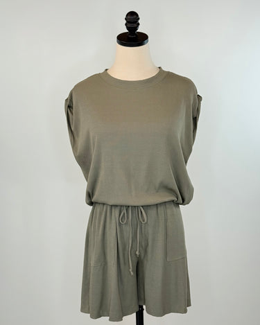 Jannie Shorts in Olive-232 Shorts-Little Bird Boutique