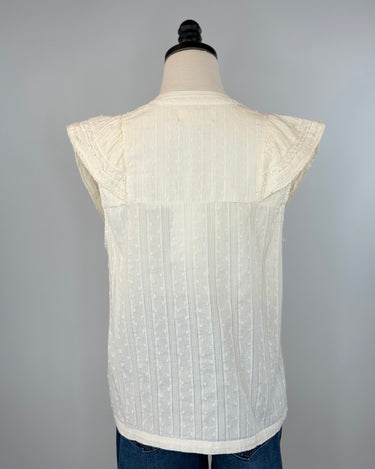 Dear John Fatima Top in Whitecap-111 - Woven Top F/W (June- Nov)-Little Bird Boutique