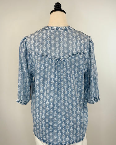 Dear John Sydney Top in Tulip Crest-111 - Woven Top F/W (June- Nov)-Little Bird Boutique