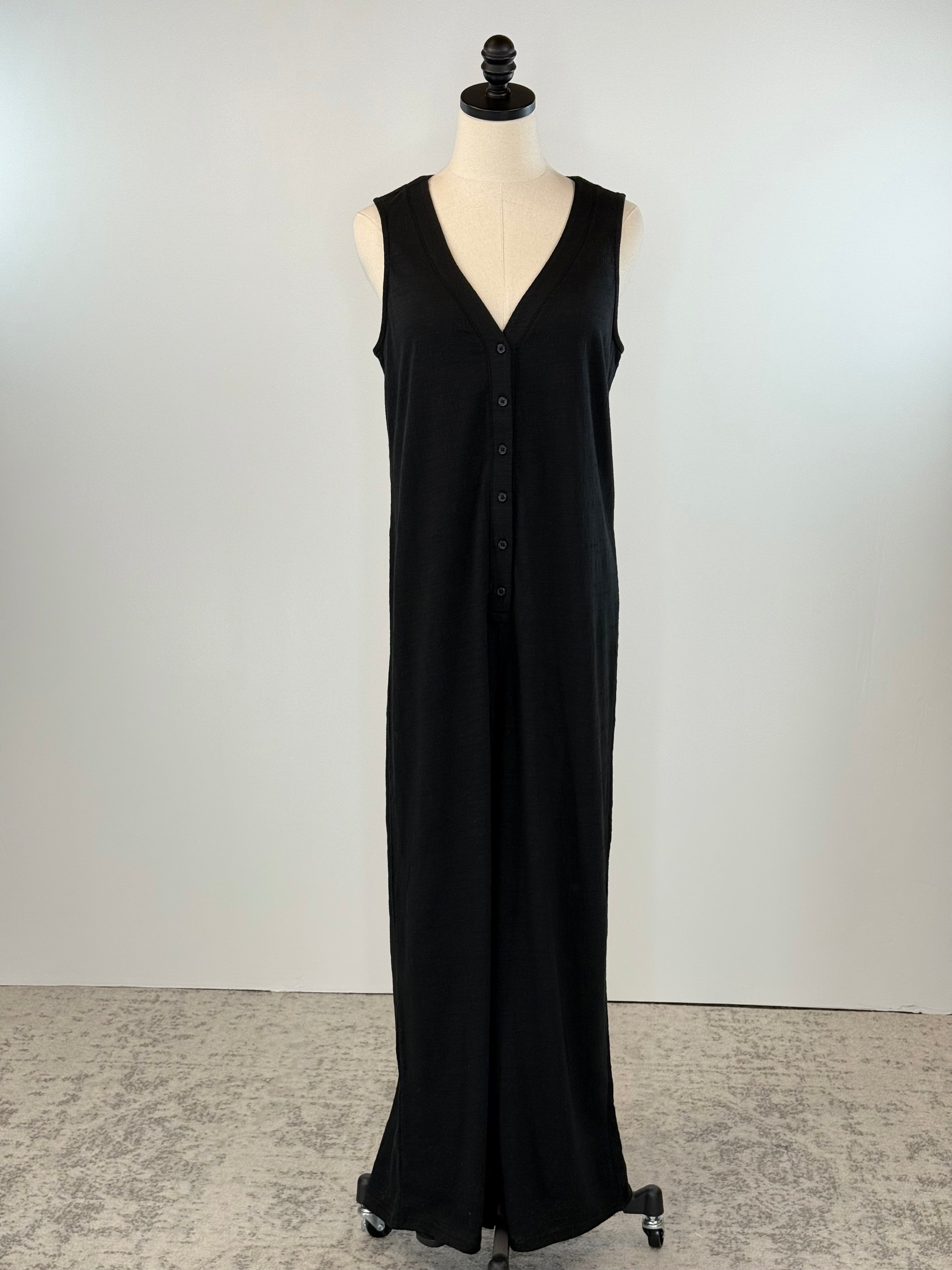 Z Supply Solace Jumpsuit in Black-160 Jumpsuits/ Rompers-Little Bird Boutique