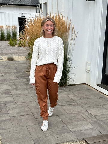 Jogger Pants in Sienna