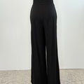 Kylie Lux Knit Pants in Black-220 Pants-Little Bird Boutique